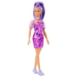 Barbiedocka Purple Monochrome Fashionistas Nr 178