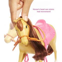 Barbie och Chelsea med hästar