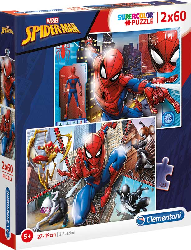 Barnpussel Spider-Man 2x60 bitar