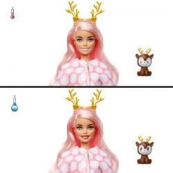 Barbie Cutie Reveal Winter Sparkle Deer Rådjur Series 3 Överraskning