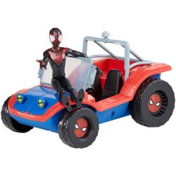 Miles Morales 15 cm med fordon Spider-Man (2022)