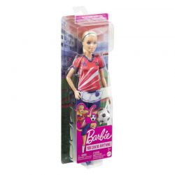 Barbie Fotbollspelare med fotboll