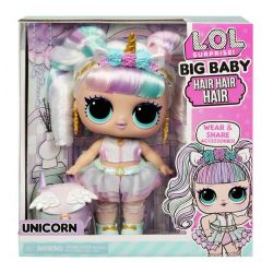 L.O.L. Unicorn Surprise Big Baby Hair Hair Hair Docka