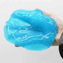 Rainbow Glitter Putty Slime