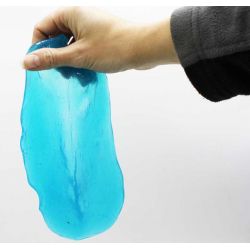Rainbow Glitter Putty Slime