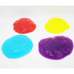 Rainbow Glitter Putty Slime
