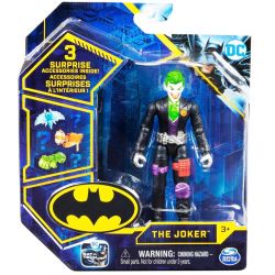 Joker Figur med 3 st. överraskningar 10 cm DC Comics