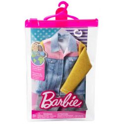Barbie Ken Fashion Ken Kläder, Denim Jacket, Shorts, Watch
