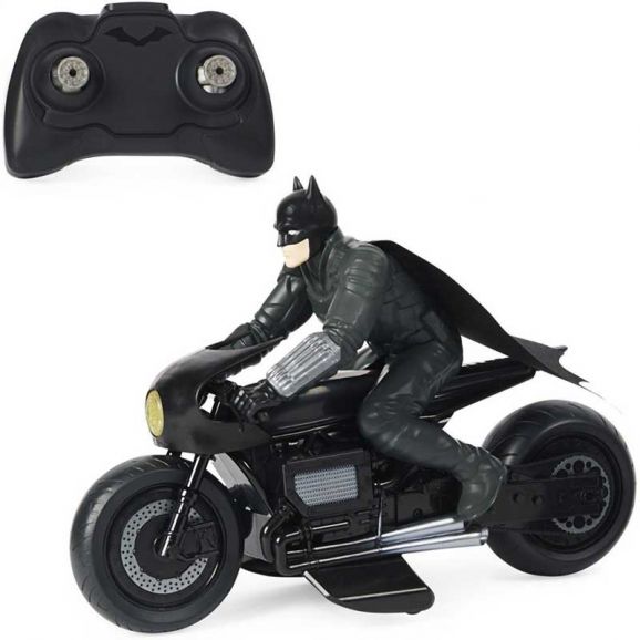 Radiostyrd Batcycle Motorcykel Batman Movie DC Comics