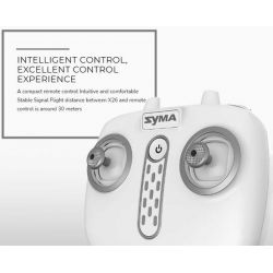 Syma Radiostyrd X26 Tennisdrönare Bumper automatisk start- och landning