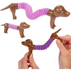 Fidget Hund Twisty Pop Tube