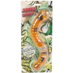 Fidget slime klibbig mask med larver i magen 24 cm