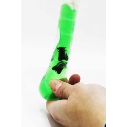 Mask med Slime, larver och flugor 27 cm