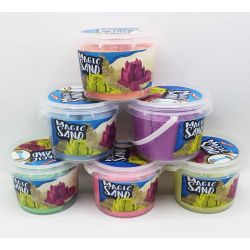 Stor burk Magisk Sand 500 gram