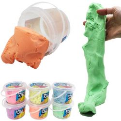 Stor burk med Magisk Sand Slime 500 gram