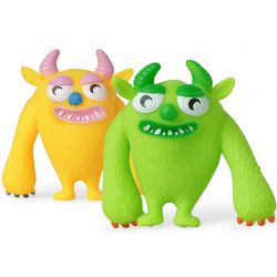 Roligt monster med ljus klämmonster mjuk