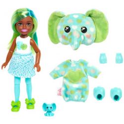 Barbie Chelsea Elefant Cutie Reveal Jungle Överraskning
