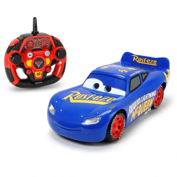 Disney Cars 3, RC Turbo Racer, Fabulous Lightning McQueen blå