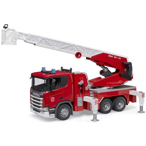 Bruder Brandbil Lastbil Scania Super 560R Vattenpump 03591