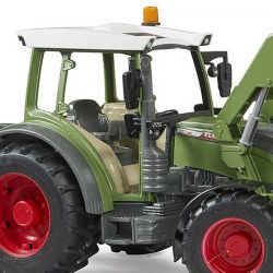 Bruder Fendt 211 Traktor med skopa och vagn 02182