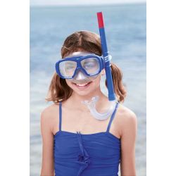 Snorkelset 7 år+ Cyklop Blå till barn Bestway
