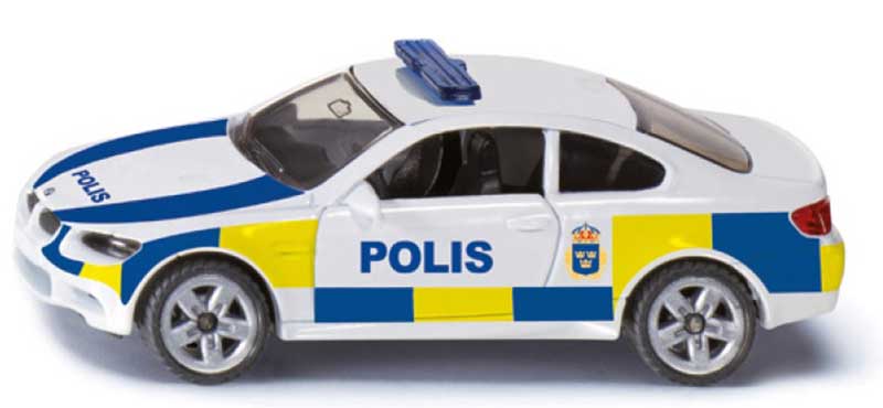 Läs mer om Siku Polisbil BMW Svensk 1450