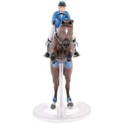 Papo Hoppande Oldenburgare med tävlingsryttare dam
