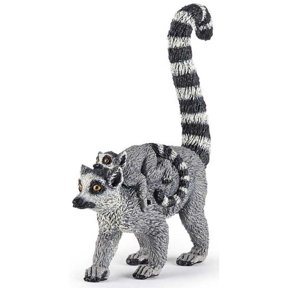 Papo Lemur med unge Leksaksdjur