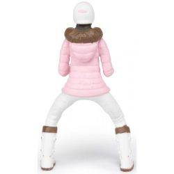 Papo Vinter Ryttare rosa jacka
