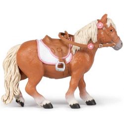 Papo Shetland med sadel