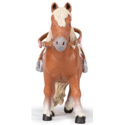 Papo Shetland med sadel