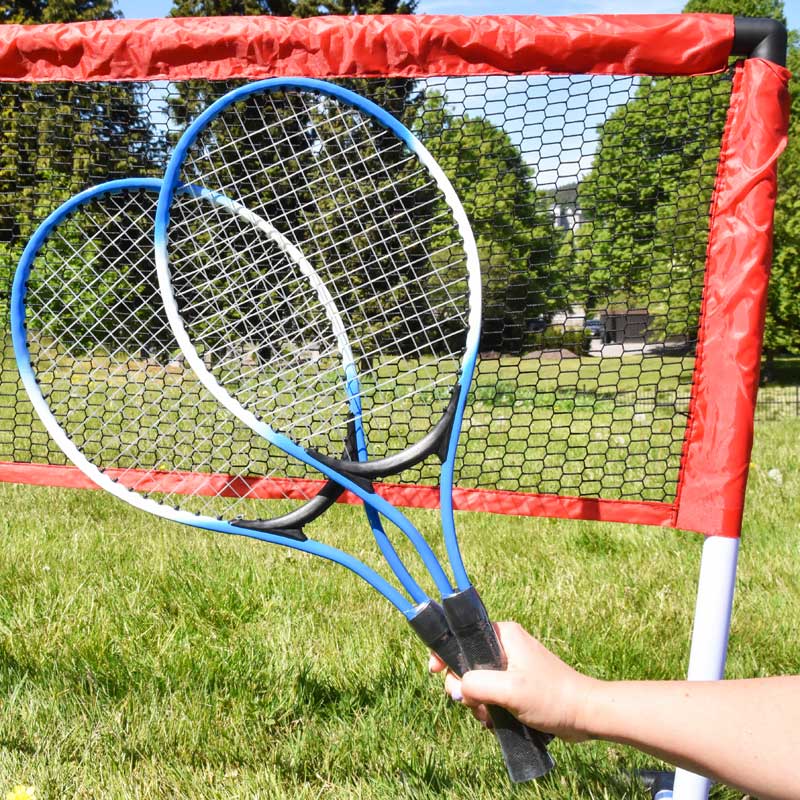 Läs mer om Tennis-set för barn Racket och nät