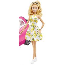 Barbie Fiat 500 med docka GXR57