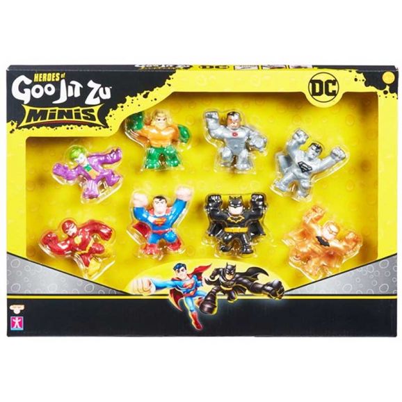 Goo Jit Zu DC MINIS S1 8 olika figurer