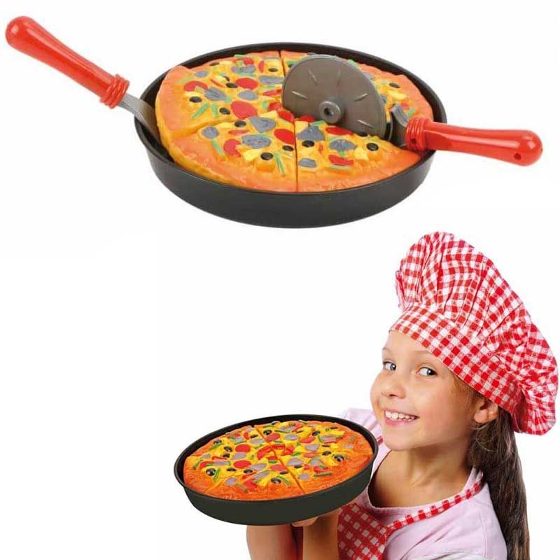 Lekmat pizza fÃ¶r att leka kock