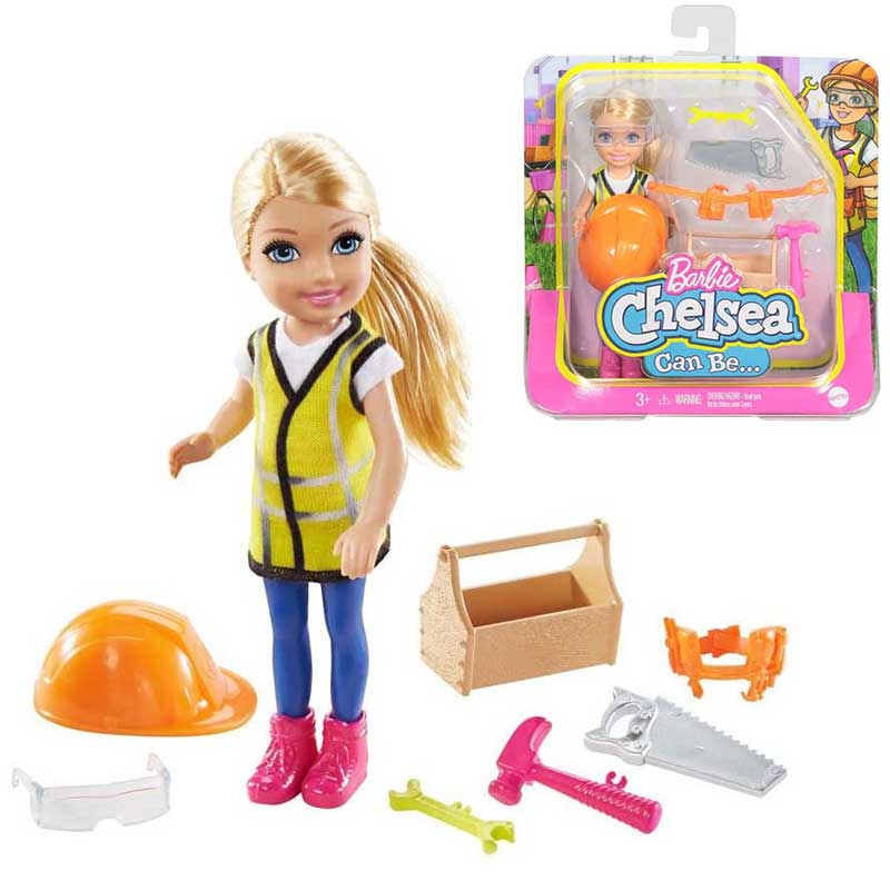 Barbie Chelsea Karriär byggardocka