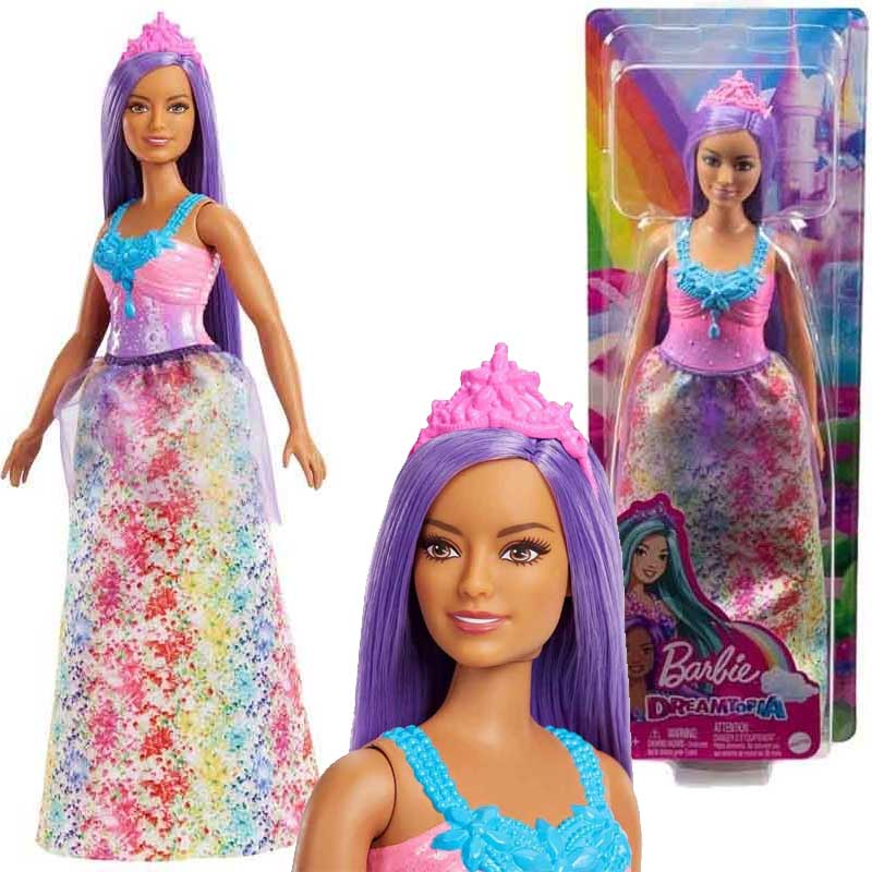 Barbie Core Royal Barbie Purple Hair HGR17
