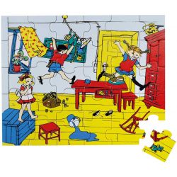 Pippi Pussel Träpussel 30 bitar