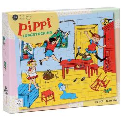 Pippi Pussel Träpussel 30 bitar