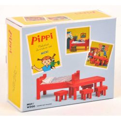 Pippi Möbelset Säng och Bord Micki