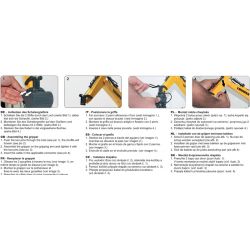 Radiostyrd Liebherr Grävmaskin R936 med Rivningsset Jamara 1:20 - 2,4 GHz
