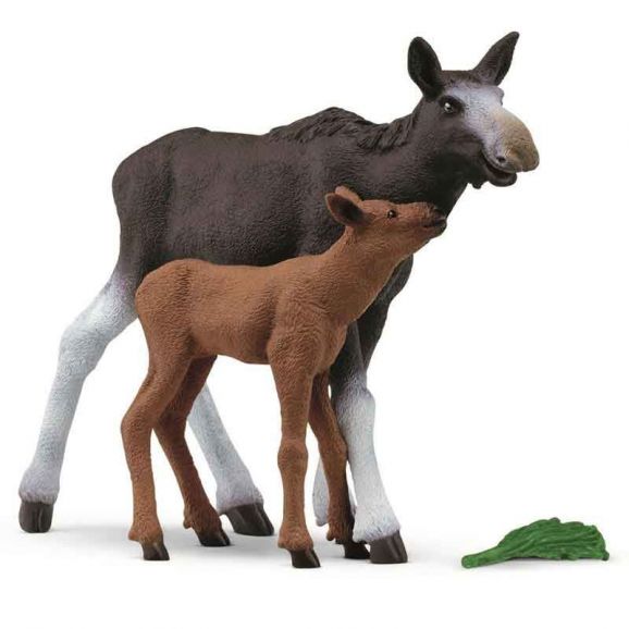 Schleich Älgfamilj Moose Family 42629