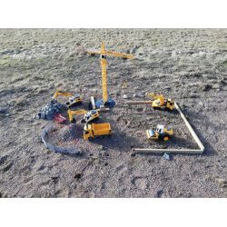 Radiostyrd Liebherr grävmaskin R936 Jamara med rivningsset 1:20 - 2,4 Ghz