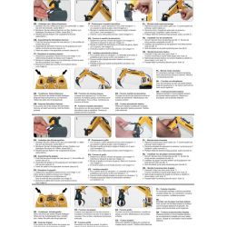 Radiostyrd Liebherr Grävmaskin R936 med Rivningsset Jamara 1:20 - 2,4 GHz
