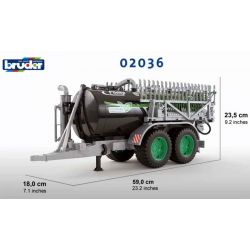 Bruder Flytgödselspridare Fliegl 02036