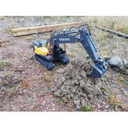 Radiostyrd Volvo Grävmaskin EC160E leksak