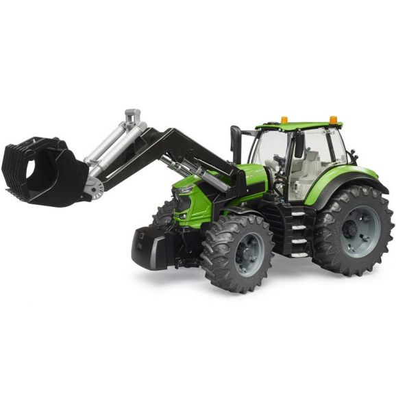 Bruder Traktor Deutz 8280 TTV med frontlastare 03161