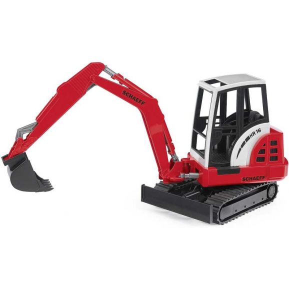 Bruder Schaeff HR16 Mini Grävmaskin 02432 leksak till barn
