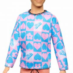 Barbie Ken Docka Fashionista Mörkt Hår NR 219 HRH24