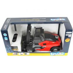 Bruder Linde HT160 truck med pall och korgar 02513